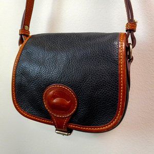 Black Dooney & Bourke Mini Saddle Bag